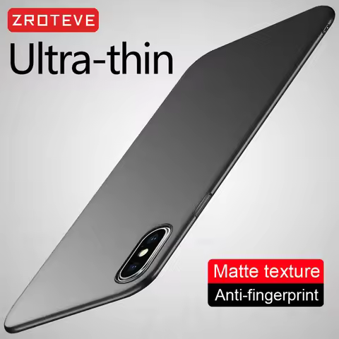 For iPhone X XS XR Case ZROTEVE Ultra Thin Hard PC Matte Cover For Apple iphone XR X S XS Max 10 iPh