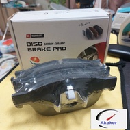 Set Front Cabon Ceramic Brake Pads Volvo S60 V60 XC60 S90 V90 XC90 32373124 31445976 31445979 D1865