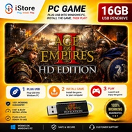 Age of empires 2 HD Edition full version pc game 16GB Pendrive Game Installer For Windows 10 and 11