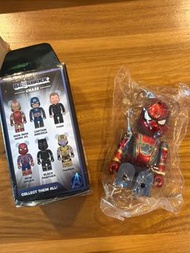 BE@RBRICK Bearbrick 100% Chase Iron Spider Figure spider-Man 蜘蛛俠