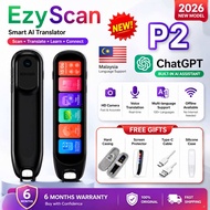 EzyScan P2 - AI Translator Dictionary Pen + ChatGPT / Translation Pen / Scanning Pen e-Kamus