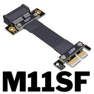 [Sheingka]ADT-Link Dual 90 ° มุมขวา PCIe 4.0X1ถึง X1สาย Riser ความเร็วสูง PCI Express 1x กราฟิก GPU 