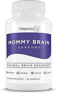 Mommy Brain Postnatal Supplement (60 Capsules) for Cognitive Health, Mood, Energy with GPC and CDP C