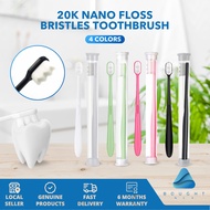 20k Nano Floss Bristles Toothbrush - Soft, Superior Cleaning, Gentle Comfort