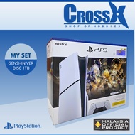 PS5 Slim Console Genshin Impact/Playstation 5 Slim Disc Edition/Playstation 5 Slim Digital Edition (Malaysia Set)