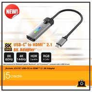 j5 create JCA157 USB-C to HDMI 2.1 8K Adapter