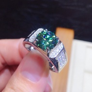 Best Selling Moissanite Diamond Adjustable Rings For Men Women CZ 925 Sterling Silver Band Ring Wort