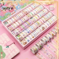 Sutre 100Rolls/Set Washi Tape Sastra Kualitas Tinggi Scrapbooking