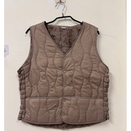 Solid Color Plush Vest Simple Trendy Retro Slimmer Look Slim-Fit Cardigan V-Neck Sleeveless (2XL-5XL