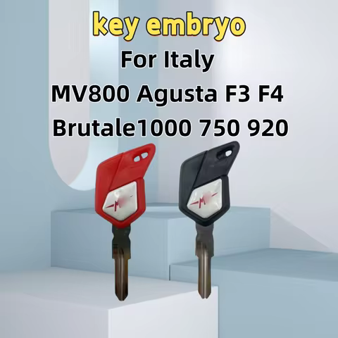 Blank Key Motorcycle Replace Uncut Keys can be placed anti-theft chip For Italy MV800 Agusta F3 F4 B
