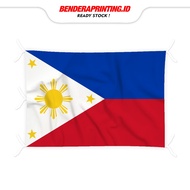 Philippines Country Flag Philippines Country Flag Printing Tetron Asia Continent Fabric