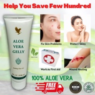 Aloe Vera Gelly Forever Living Aloe Vera Gelly First Aid Kit Beauty Skincare Pimple Moisturizer Remo