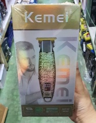 ปัตตาเลี่ยนไรสายKemei km-2267 กันขอบ มีจอบอถสถานะ ฝาครอบคอเครื่องสามารถถอดออกได้ ฟันรอง3ชิ้น สายชาร์