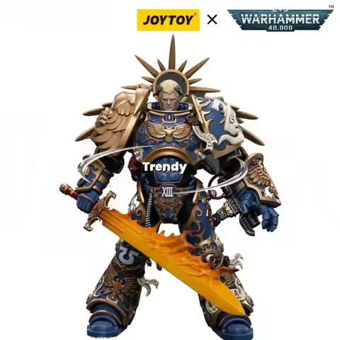 JOYTOY Warhammer 40K 1/18 Action Figures Ultramarines Roboute Guilliman Collection Model Gift【In Sto