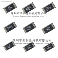 ○♗❖ 100pcs/lot 1206 smd Chip Resistor 5 5.1R 5R1 5.6R 5R6 6.8R 6R8 7.5R 7R5 8.2R 8R2 9.1R 9R1 10R 10