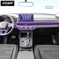 For Honda Breeze 2023 Car interior Center console transparent TPU Paint protective film Anti scratch