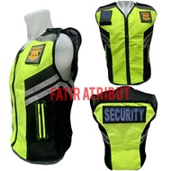 Taslan material security vest