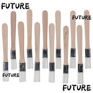 HL-FUTU 1/12Pcs Painting Tool, Nylon 0.5 inch Paint Brush, Fences Wood Handle Wall
