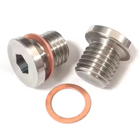 O2 Oxygen Sensor PLUG CAP STAINLESS STEEL M12x1 5mm M12X1.25mm M12X1.75mm HEX Bung Universal