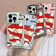 Red Apple Puppy Case 2 in 1 Case For Itel A90 S25 ULTRA P65 RS4 S23 S23+ POVA7 POP9 Hot40 Smart9 Hot