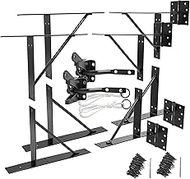 Anti Sag Gate Kit Heavy Duty No Sag Kit Gate Corner Brace Bracket for Wooden Gate Fence with a Self-