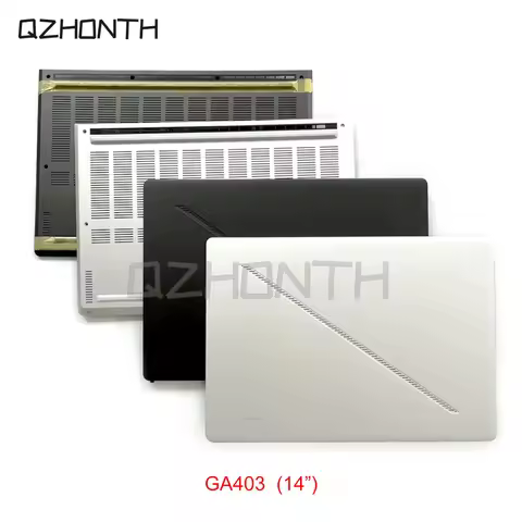 New For ASUS ROG Zephyrus G14 Air GA403 GA403U GA403W 2024 LCD Back Cover Rear Lid with Hinges / Bot