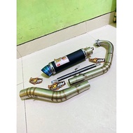 Exhaust REDLEO RED LEO RL OPEN PIPE Manifold 35 38 50 Raider 150 carb fi Rs 150 Lc 135 Fz150i Pipe G