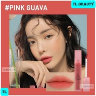 Korean Bright Pink Matte Lipstick 3CE Blur Water Tint Pink Guava