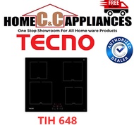 TECNO INDUCTION HOB TIH-648 60CM 4 ZONES |FREE DELIVERY | LOCAL WARRANTY |