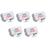 5X K-1000C Controller K1000C WS2812B WS2811 APA102 T1000S WS2813 LED 2048 Pixel Program Controller D