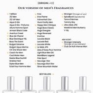 ♞ONE SH0CK MEN Inspired Perfume ORIGINLAB Parfum Oil Based long lasting Perfume for MEN