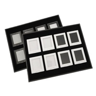 Covered Display Box with Bracket for Diamond Gemstone Jewelry Display Tray Store Exhibitions Jewel C