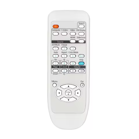 Epson projector remote control 92/3/5/6/905/15/35W d6150 EMP-6010/6100/6110 EB-C30XH/E EB-C45W/C50W 