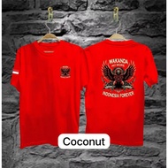 KATUN Men's T-shirt Distro Wakanda No More Indonesia Forever Bandung Original Cotton T-shirt 30