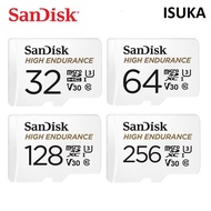 SANDISK ENDURANCE 32GB 64GB 128GB V30 U3 High Endurance Micro SD Memory Card CCTV / Car Dashcam Micr