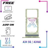 Back Cover For SAMSUNG A34 5G / A346E Battery Back Panel Glass Door Housing