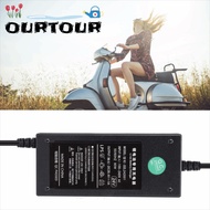 OURTOUR E-bike Battery Charger, DC29.4V 3A Plastic Lithium Battery Charger, Durable 24V 20A Electric