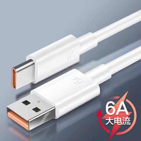 Original For Huawei 6A 66W 100W Fast Charge Wire Cord 1/1.5/2 M Type C Cable For HUAWEI P70 P60 P50 