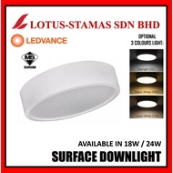 OSRAM LEDVANCE 6" 18W 8" 24W LED SURFACE DOWNLIGHT LIGHTINGS