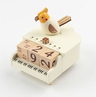 小鋼琴日曆音樂盒 木質音樂盒 MUSIC BOX 木質音樂盒 手搖機械 發條炫轉 木馬聖誕音樂盒 木製女生 跳芭蕾旋轉 音樂盒 客廳桌面擺飾 學生朋友情侶畢業開學禮物  音樂盒 創意生日禮物 送男女友