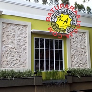 ornamen klasikan untuk dinding luar rumah uk 100 x 100 cm
