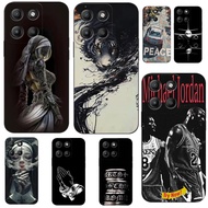 Case For Motorola MOTO G15 G75 Case Soft Silicone Phone Cover Black Tpu Shatterproof phone cases 10