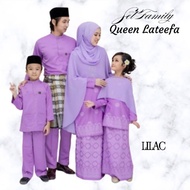 | LILAC | SET FAMILY KURUNG SONGKET QUEEN LATEEFA | KURUNG SONGKET PRINTED | KURUNG KIDS | BAJU RAYA