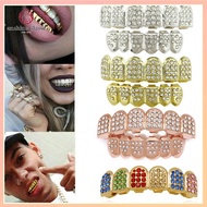 ชุดชุบทองฮิปฮอปเขี้ยวแวมไพร์ใหม่ SGS ฝาบนและล่างฟัน Grillz แม่พิมพ์ Grillz