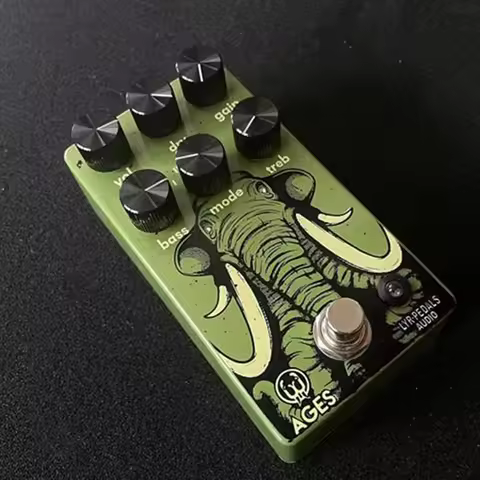 LY-ROCK Walrus Guitar Effects Pedal 5 in 1 Multi-Mode Rock Overdrive Pedal