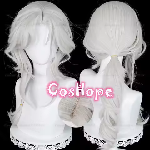 IDV Photographer Joseph Desaulniers Cosplay Wig 68cm Warm Silver Gray Wig Heat Resistant Synthetic W
