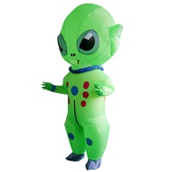 Alien Inflatable Suit Alien Monster Inflatable Costume Scary Green Alien Cosplay Costume For Adult P