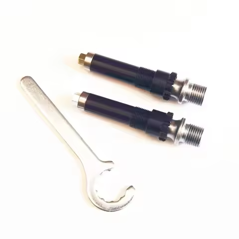 Bicycle pedal shaft chrome-molybdenum steel 3-bearing bicycle repair for SHANMASHI ENZO big dog