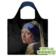 LOQI 春捲包購物袋：維梅爾 珍珠耳環少女（無扣帶、無暗袋、回收材質） JVGIR