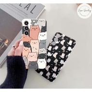 Softcase Aesthetic Cute Cat Cute Trendy for infinix hot 12 12i 11 11s 10 10T 10s 9 50i 40 30 30i 20i